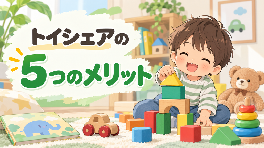 トイシェア5つのメリット