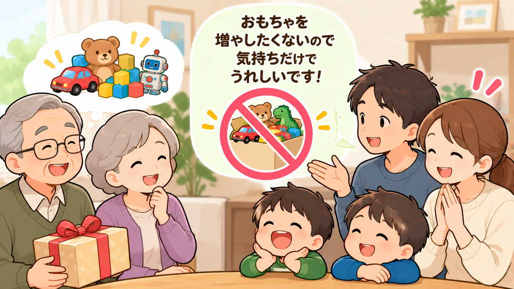  祖父母にも「増やしたくない」と伝えておく解説画像