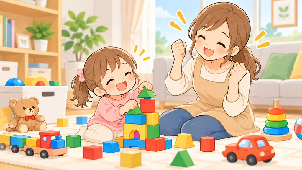 おもちゃにすぐ飽きる子どもへの対処法7選アイキャッチ